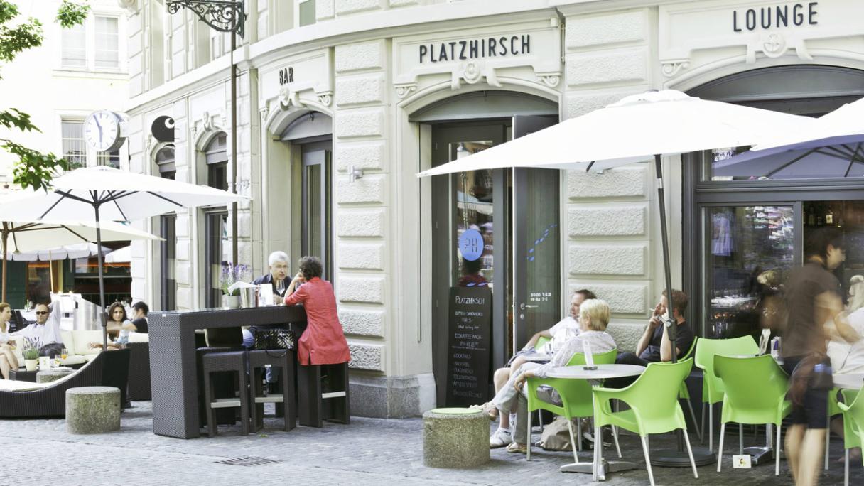 Platzhirsch Bar Zurich, Aussenansicht