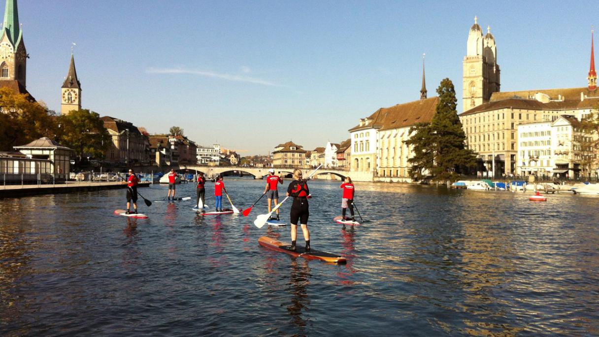 Stand Up Paddle Schule, Zürich