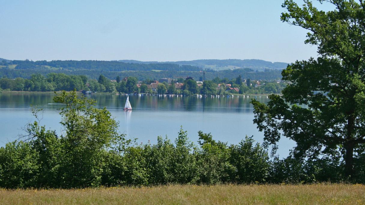 Le lac de Greifen près de Maur