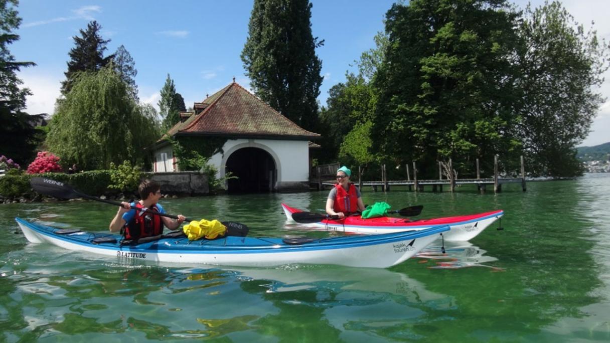 Tour in kayak sul Lago di Zurigo