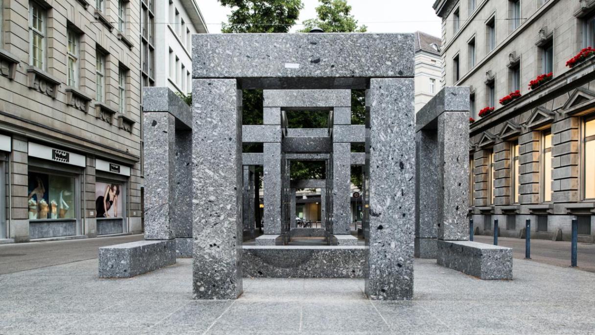 Pavillon-Skulptur, Max Bill, Zürich
