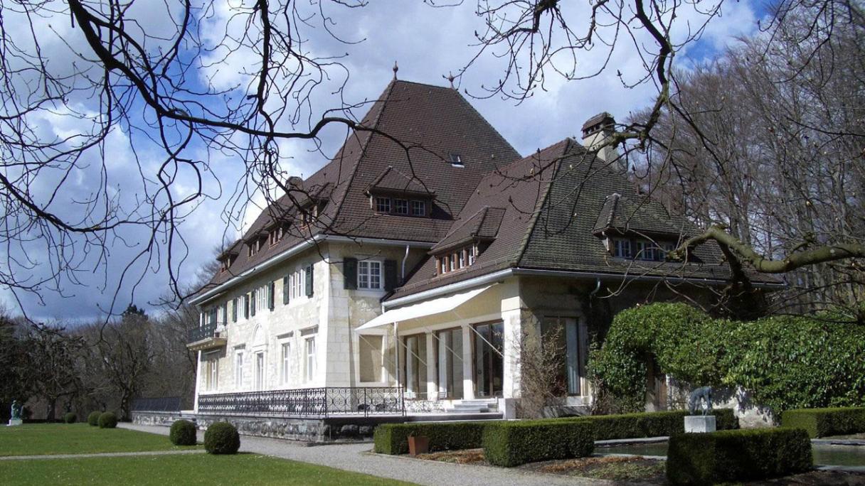 The "Am Römerholz" villa in Winterthur, home to the collection Oskar Reinhart