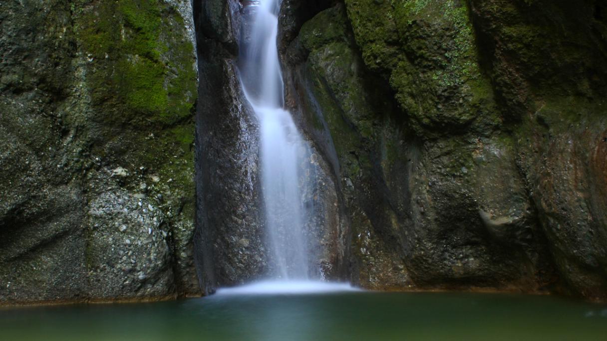 Wasserfall im Aabachtal