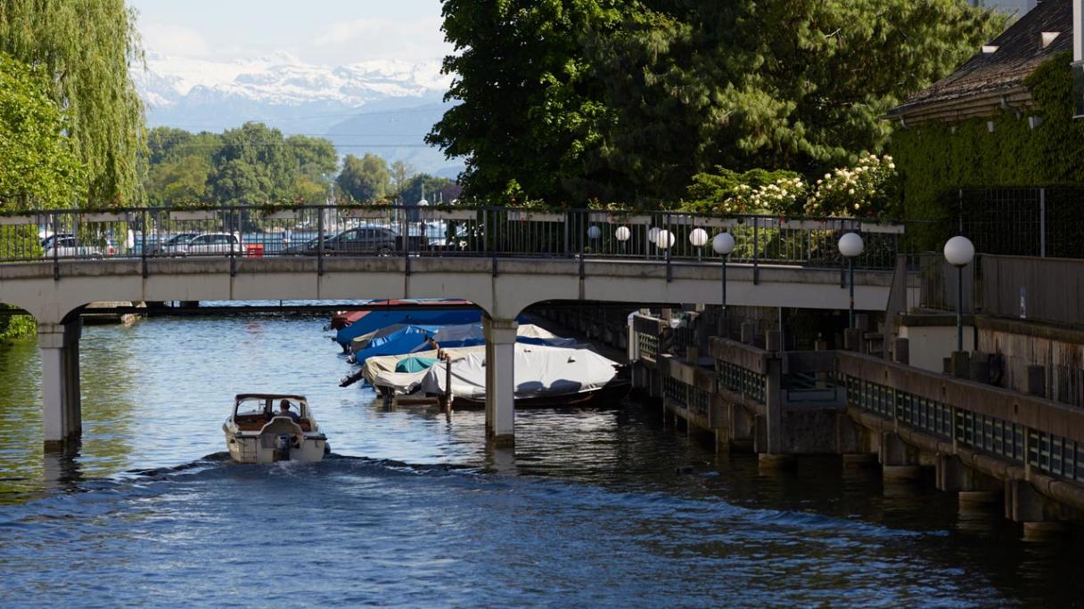 Schanzengraben – idyllische Promenade mitten in Zürich