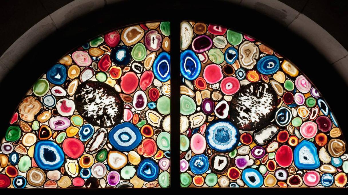 Sigmar Polke's Glass Windows in Grossmünster Church Zurich