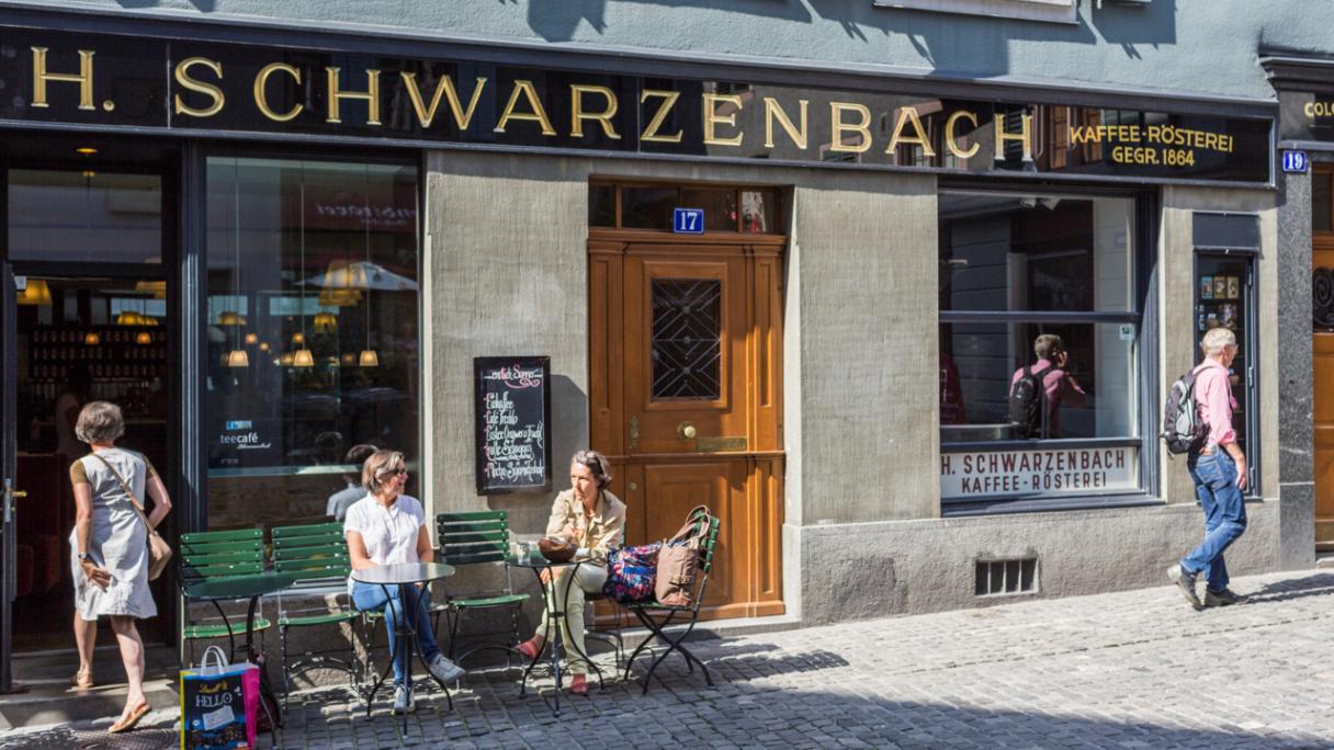 Shopping a Zurigo, Niederdorf, Schwarzenbach Kolonialwaren