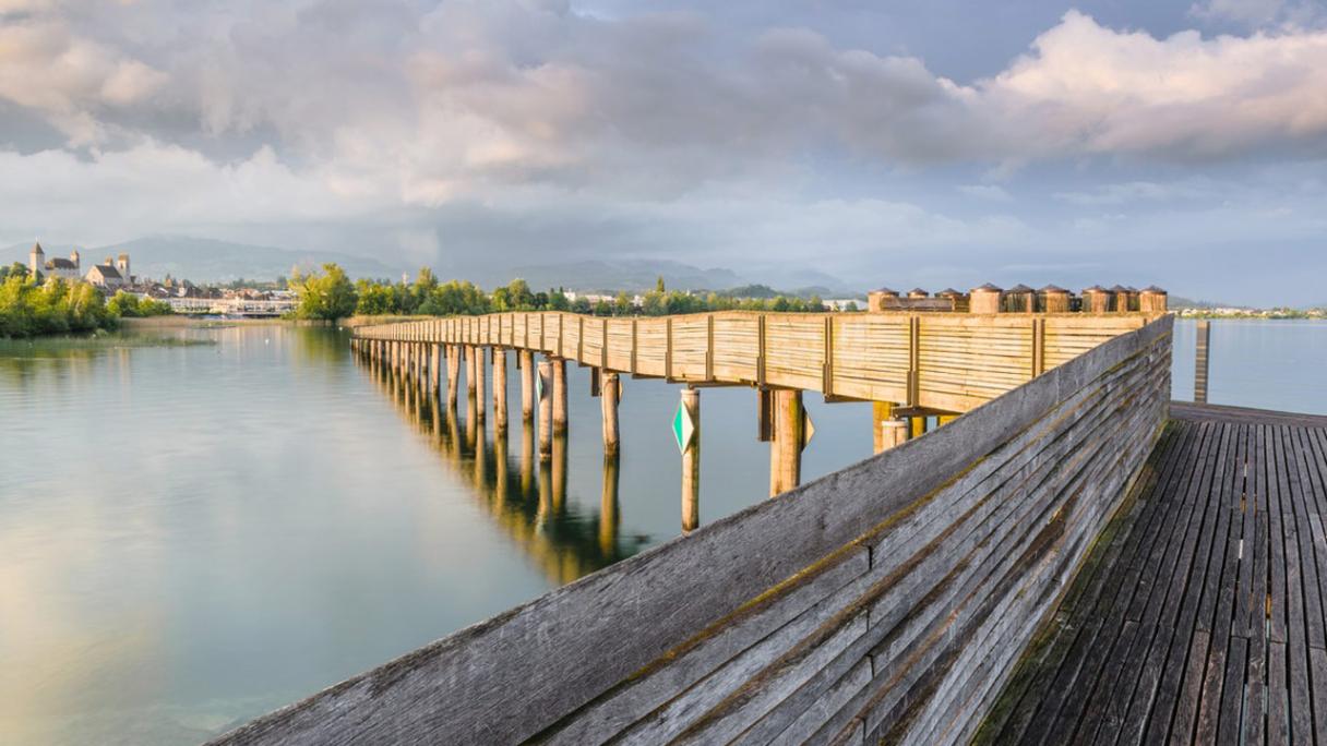 Rapperswil, pont en bois