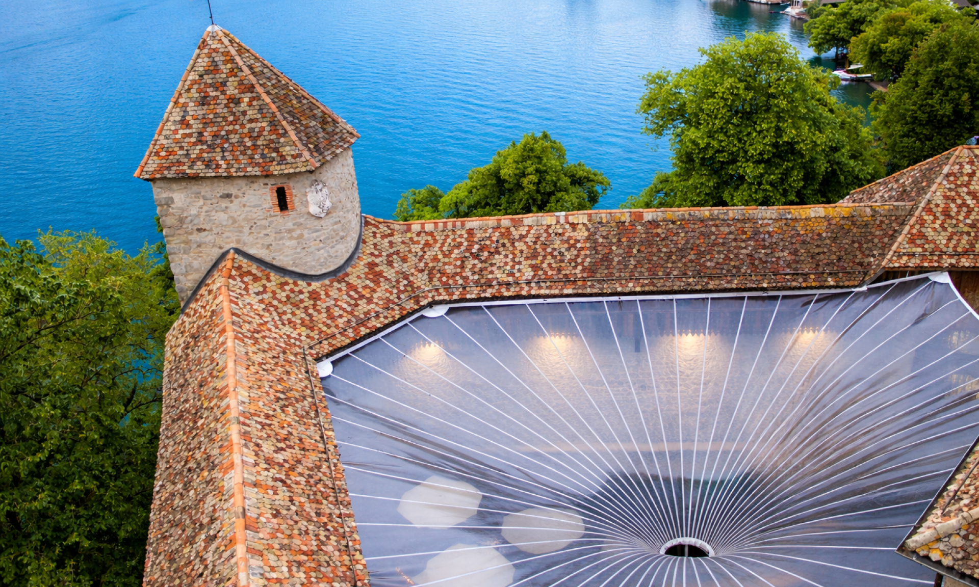Schloss Rapperswil Dach