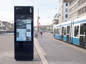 Digitale Stadtpläne in Zürich
