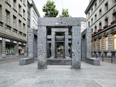 Pavillon-Skulptur, Max Bill, Zürich