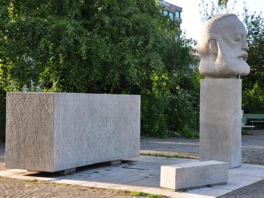 The bust of Gottfried Keller