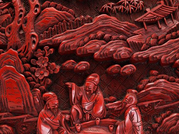 Museum Rietberg Ausstellung Rot - Meisterwerke der chinesischen Lackkunst