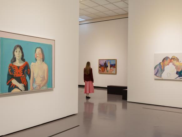 Exhibition Lassnig-Munch ©Franca Candrian