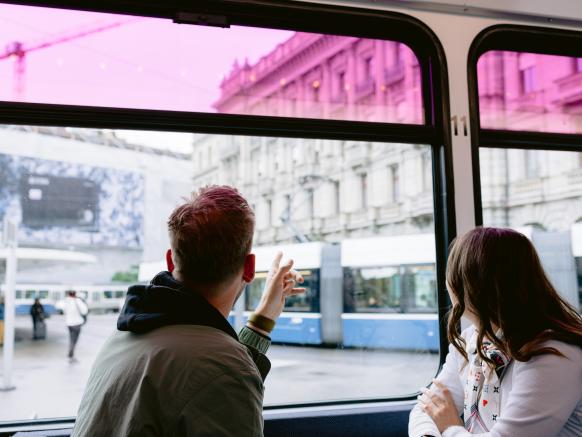 Sightseeing-Tram Zürich