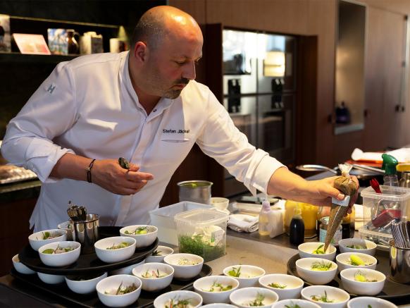 Stefan Jäckel, Chef de Cuisine Restaurant La Rotisserie